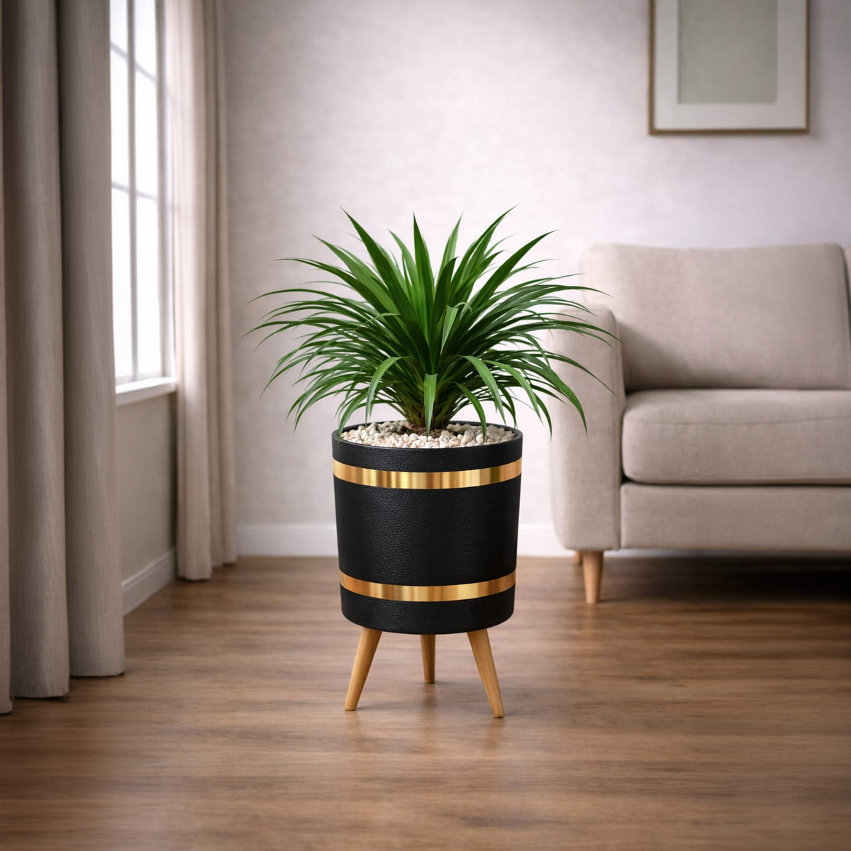 Draco Luxury Stand Planter Combo
