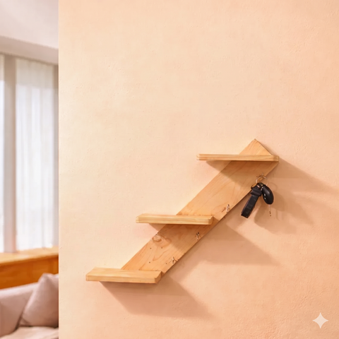 Ecoscapers Zigzag Wall Planter Shelf