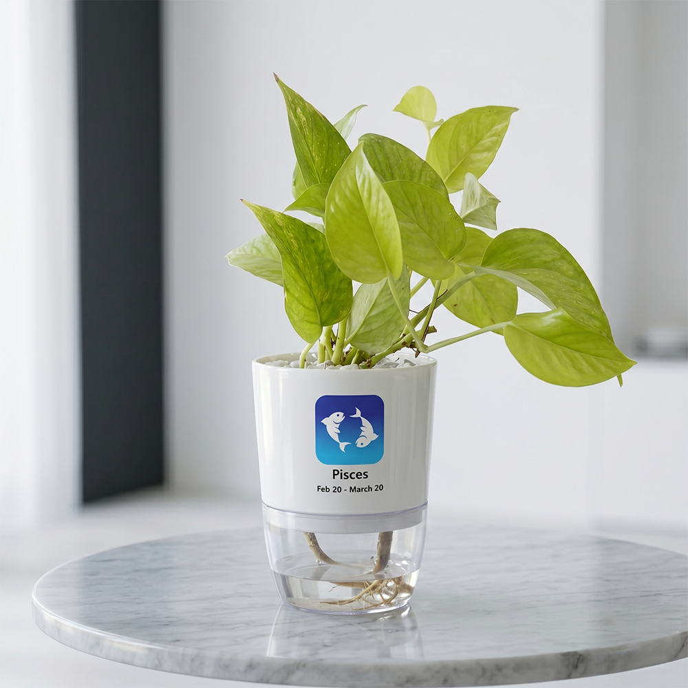 PISCES-MONEY PLANT NEON